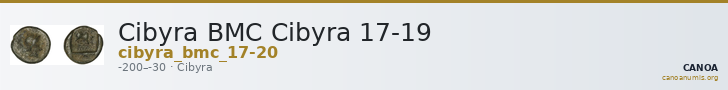 Cibyra BMC Cibyra 17-19 — CANOA