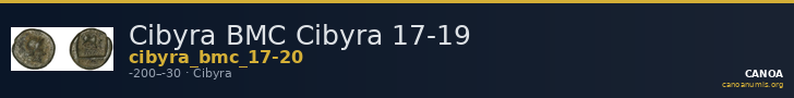 Cibyra BMC Cibyra 17-19 — CANOA
