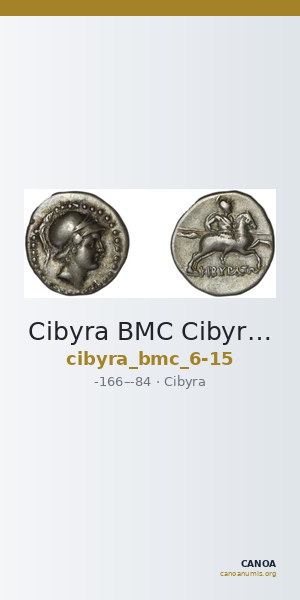 Cibyra BMC Cibyra 6-15 — CANOA