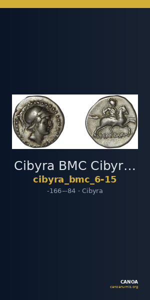 Cibyra BMC Cibyra 6-15 — CANOA