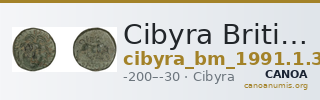 Cibyra British Museum  1991-1-30-45 — CANOA