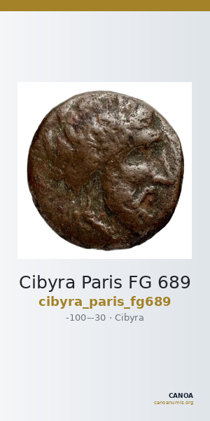 Cibyra Paris FG 689 — CANOA
