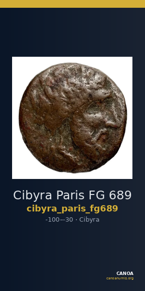 Cibyra Paris FG 689 — CANOA