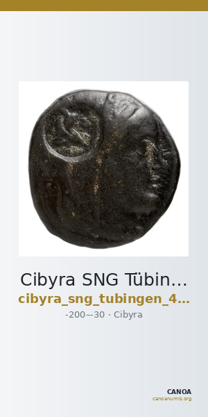 Cibyra SNG Tübingen 4090 — CANOA