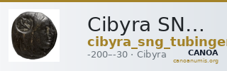 Cibyra SNG Tübingen 4090 — CANOA