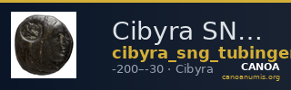 Cibyra SNG Tübingen 4090 — CANOA