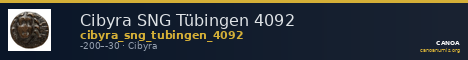 Cibyra SNG Tübingen 4092 — CANOA