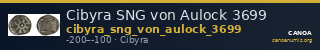 Cibyra SNG von Aulock 3699 — CANOA
