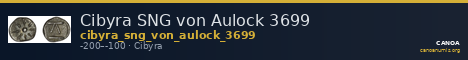 Cibyra SNG von Aulock 3699 — CANOA