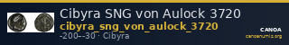 Cibyra SNG von Aulock 3720 — CANOA