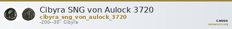 Cibyra SNG von Aulock 3720 — CANOA