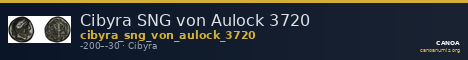 Cibyra SNG von Aulock 3720 — CANOA