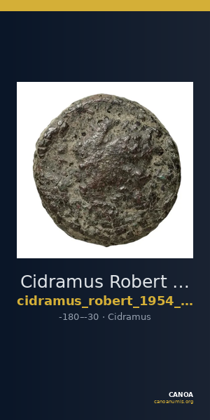 Cidramus Robert 1954 A-B — CANOA