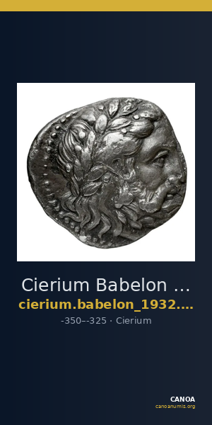 Cierium Babelon 1932 507 — CANOA