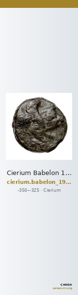 Cierium Babelon 1932 511 — CANOA