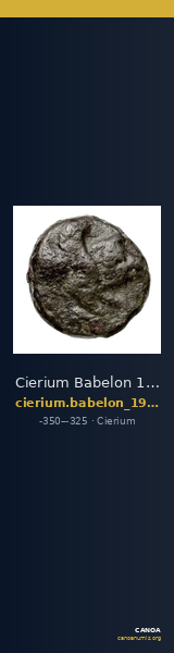 Cierium Babelon 1932 511 — CANOA