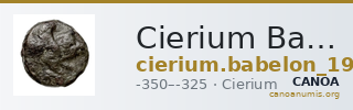 Cierium Babelon 1932 511 — CANOA