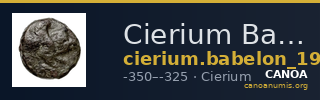 Cierium Babelon 1932 511 — CANOA
