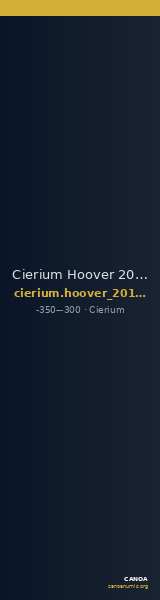 Cierium Hoover 2014 681 — CANOA