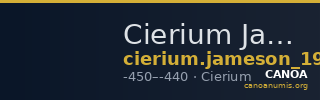 Cierium Jameson 1932 2465 — CANOA