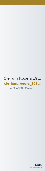 Cierium Rogers 1932 177 — CANOA