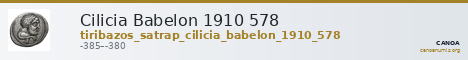 Cilicia Babelon 1910 578 — CANOA