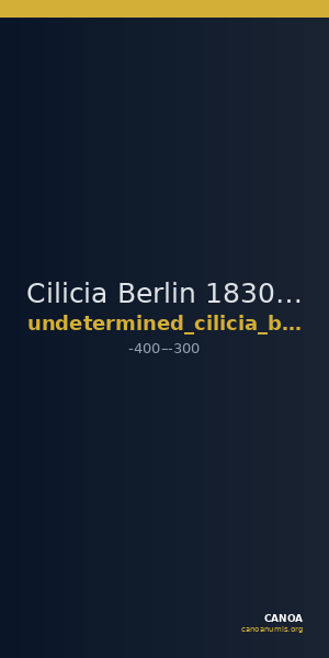 Cilicia Berlin 18303748 — CANOA