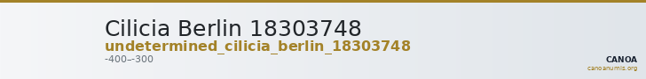 Cilicia Berlin 18303748 — CANOA