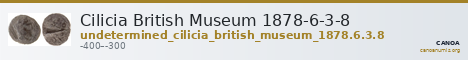 Cilicia British Museum 1878-6-3-8 — CANOA