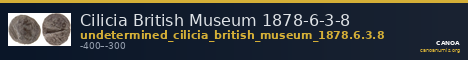 Cilicia British Museum 1878-6-3-8 — CANOA