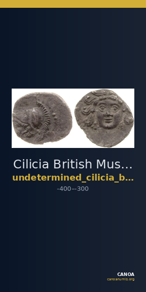 Cilicia British Museum 1899-1-3-7 — CANOA