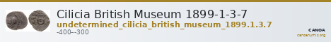 Cilicia British Museum 1899-1-3-7 — CANOA
