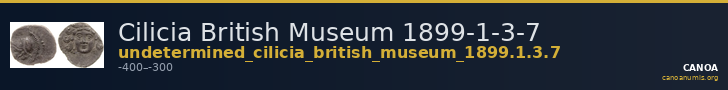 Cilicia British Museum 1899-1-3-7 — CANOA