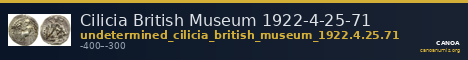 Cilicia British Museum 1922-4-25-71 — CANOA