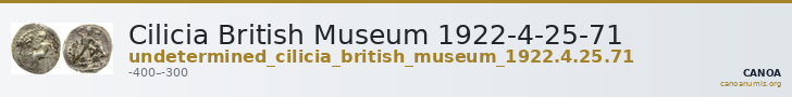 Cilicia British Museum 1922-4-25-71 — CANOA