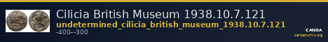 Cilicia British Museum 1938.10.7.121 — CANOA