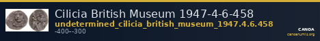 Cilicia British Museum 1947-4-6-458 — CANOA