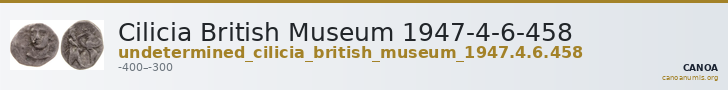 Cilicia British Museum 1947-4-6-458 — CANOA