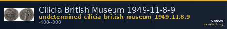 Cilicia British Museum 1949-11-8-9 — CANOA