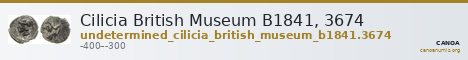 Cilicia British Museum B1841, 3674 — CANOA