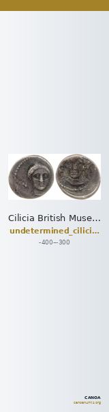 Cilicia British Museum TC.p. 245 no. 33 — CANOA