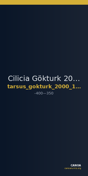 Cilicia Gökturk 2000 1.5.26 — CANOA