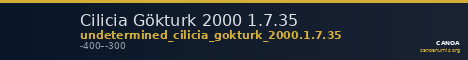 Cilicia Gökturk 2000 1.7.35 — CANOA