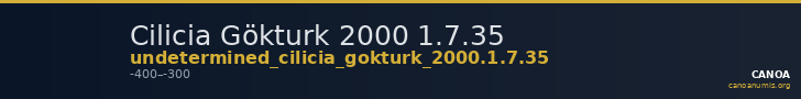 Cilicia Gökturk 2000 1.7.35 — CANOA