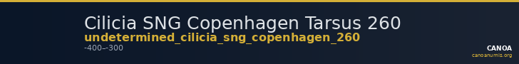 Cilicia SNG Copenhagen Tarsus 260 — CANOA