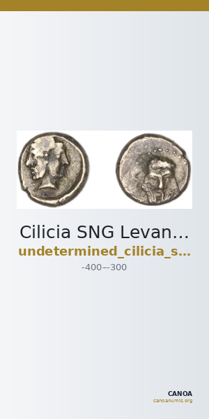 Cilicia SNG Levante 203 — CANOA