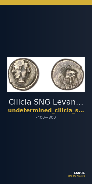 Cilicia SNG Levante 203 — CANOA