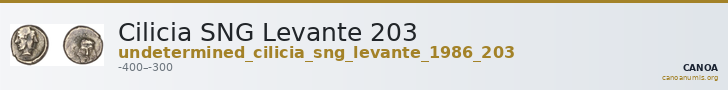 Cilicia SNG Levante 203 — CANOA