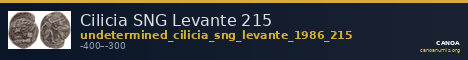 Cilicia SNG Levante 215 — CANOA