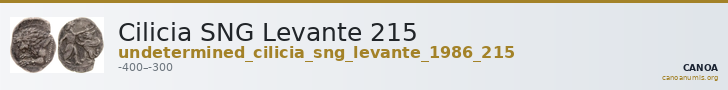 Cilicia SNG Levante 215 — CANOA